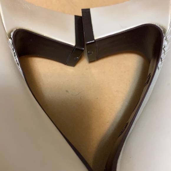I ❤️Comfort leather WHITE PUMPS HEELS SZ 7.5 BRAZIL VINTAGE RETRO I LOVE COMFORT - Picture 11 of 16